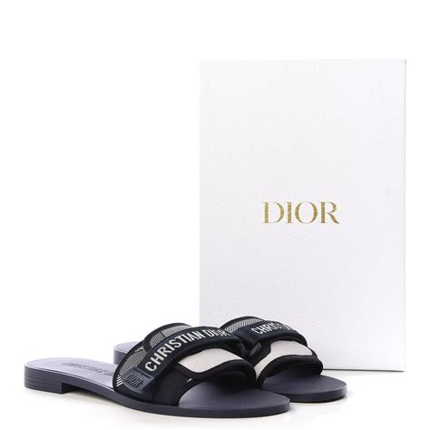 dior slipper blue|christian Dior sliders women.